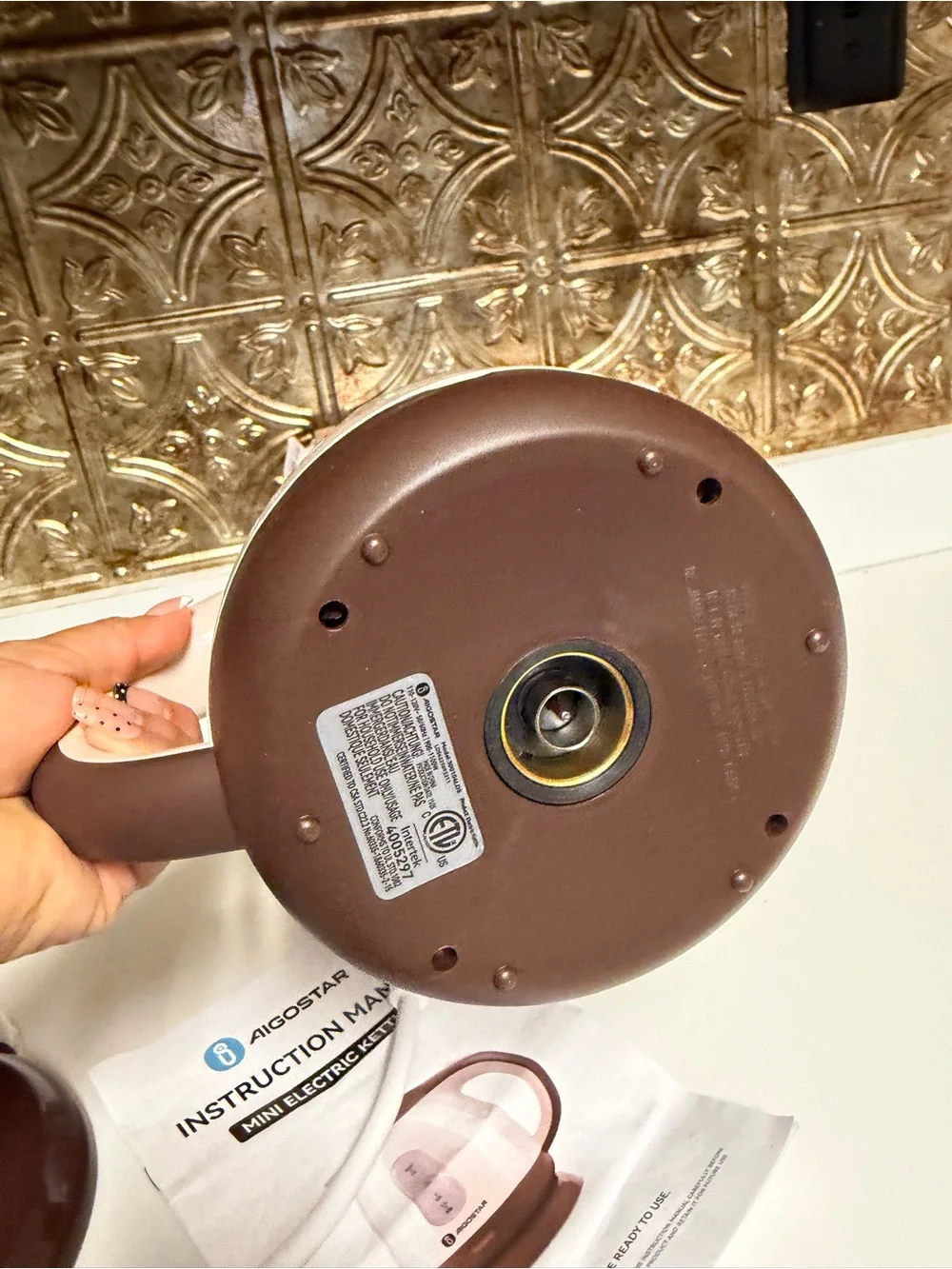 Aigostar Electric Kettle Romeo 1L